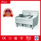 western kitchen equipment 2 tank commercial gas chips fryer