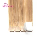 Free Sample K.S WIGS 12 Inch Mini Bopp Tape Slitting Mini Measuring Tape African American Human Tape Hair Extensions