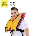 CE Automatic or manual Inflatable life jacket life vest personalized life jacket