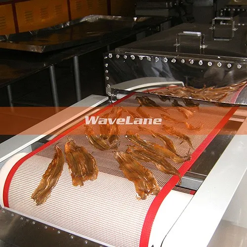 Automatic Rapid Microwave Sea Eel Drying Machine with High Quality