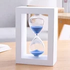 3 Minutes Wood Frame Mini Sand Timer Hourglass
