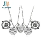 Men's Silver Pendant Coins Cheap Custom Logos Antique Silver Metal Necklace Coin Pendant Charms