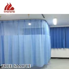 medical cubicle hospital bed screen curtain