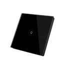 NEW EU Type Single L Line Wall 1 Gang Wifi Smart Switch No N Line Works with Alexa and Google Home