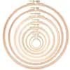 10-30CM 8 Size Bamboo Frame Embroidery Hoop Ring DIY Needlecraft Cross Stitch Machine Round Loop Hand Household Sewing Tools