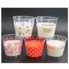 210 ML Plastic Beer Cup Yoghourt Cup Shot Cup
