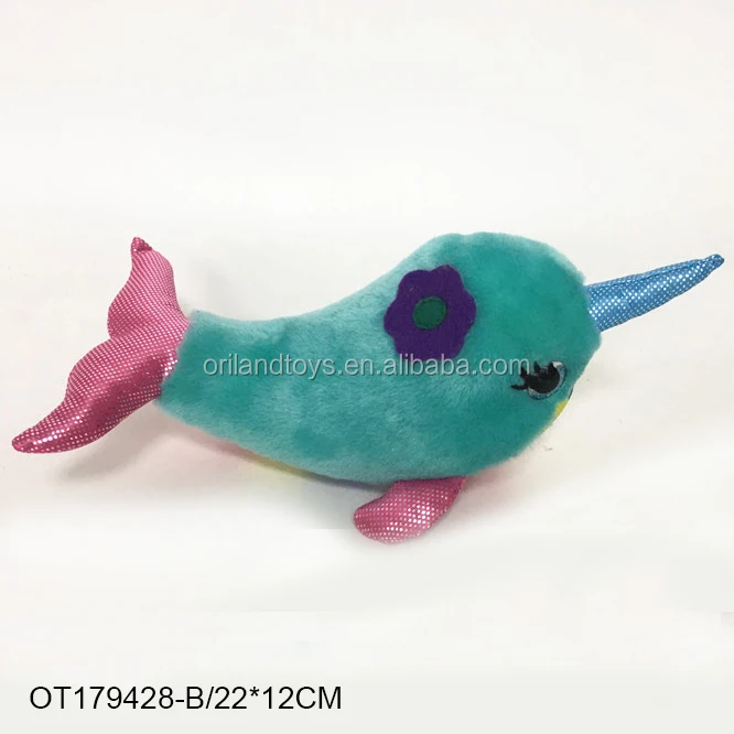 plush stuffed penguin soft toy doll with glitter