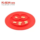 China Supplier Best Quality Baby Silicone Child Feed Suction Plate