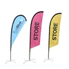 Tight Woven Polyester Material Tear Drop Flag Pole