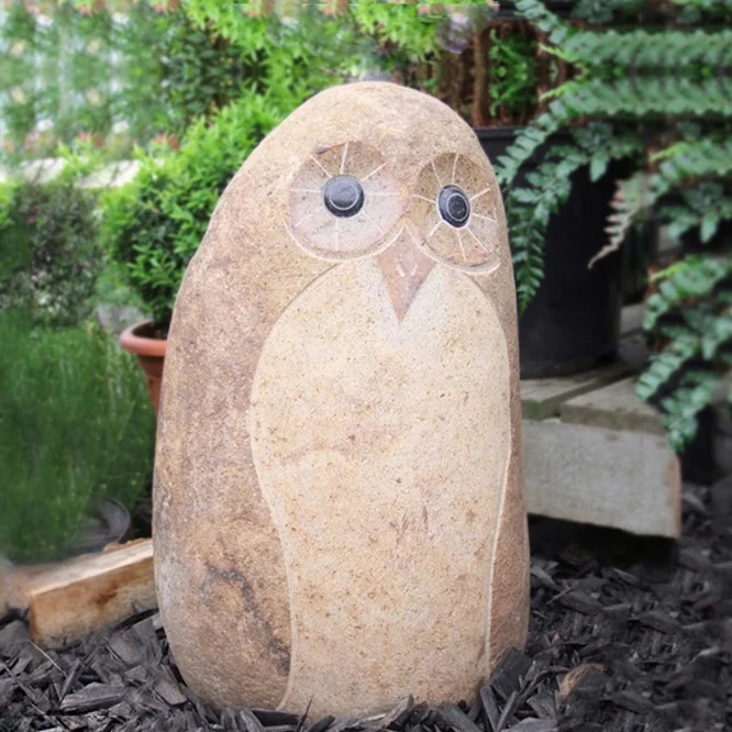 Whole Garden Ornament Large Stone Owl Statue Molds For
