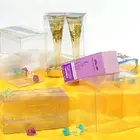 fancy clear plastic soap packaging boxes