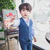 S14568A Children suits Kids Fashion Gentleman Boys Clothes Set Toddler Boy Clothing Spring Autumn Outfit