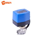 electric control ball valve, water flow control motorized valves for HVAC systems
