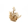 Fine Design Jigsaw Wooden Sailing Ship Toy 3D Puzzle For Children