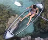 New Design Hot Clear Kayak UV resistance clear boat with two seats