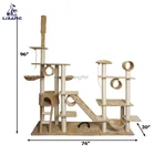 Eco-friendly House Wholesale Sisal Kitten Play House And Indoor Cat House For Wooden Cat House