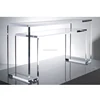 Thick Acrylic Desk Table Bespoke Large Lucite Console Tables