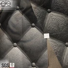 36 Colors 3D Quilt Buttons Printing Interior Furniture Fabric