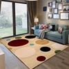 5x8 Feet Brown and Beige Nylon Soft Touch Contemporary Modern Area Rug