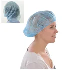 Mob Hats Disposable beauty pp mob cap non woven head cover hair nets food industry