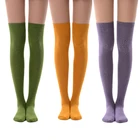 MEIKAN 18 Color Custom Over the Knee Socks Pack Compression Women Coloured Thigh High Socks