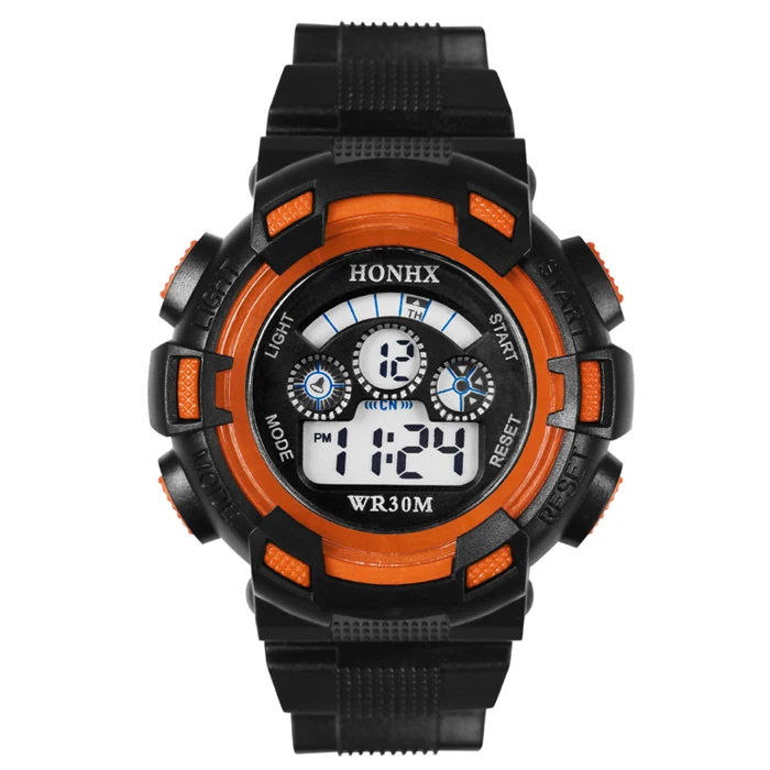 SPlendid Men Multi Function Aviation Sports Watch LED Analog-Digital Waterproof Resistant Branded Watches For Man