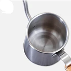 Aluminum Italian Coffee pot tea kettle with wooden handle