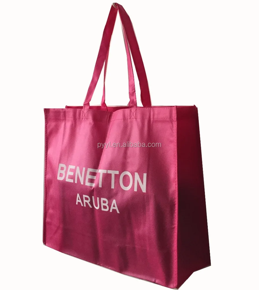 custom logo big cloth non-woven fabric bag