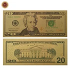 High Quality Promotional Product US Dollar 24K Gold Foil Money Banknote For Collection