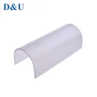 Light Cover Plastic Pvc LED Strip Light Diffuser Cover LED Linear Light Cover Polycarbonate LED Tube Cover