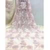 Beautifical new arrival lace fabric onion tulle sequin fabric girls party dresses ML1N814