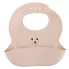 Food Grade Soft Silicone Baby Pinafore/Baby Pinafore Pouch