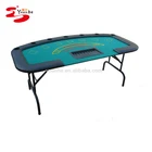 72*36inch Casino Blackjack Poker Table with Folding Legs
