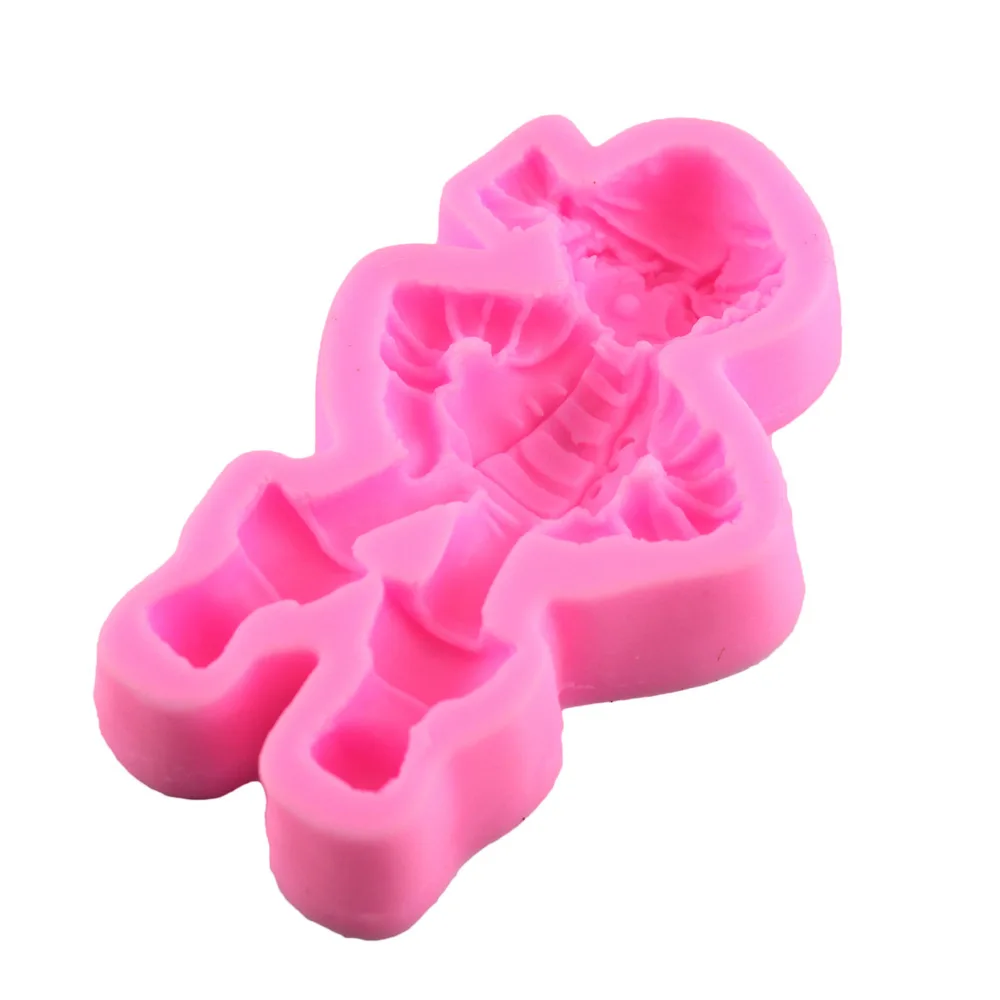 Liquid silica gel mould cake mould handmade soap mould baking tool cake decorating pirate doll taobao 1688 agent