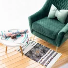 China carpet factory home decor modern doormat cotton custom printed small floor carpet