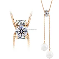 Gold Silver Simple Beauty Women Jewelry
