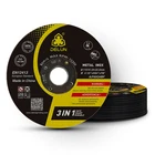 China Gold supplier of 125*1*22.23 mm diamond cutting disc for metal angel grinder