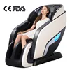 CE FDA Approved Full Body Zero Gravity Massage Chair Luxury SL Shape Massage Chairs With Foot Massager