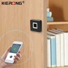 Mini Fingerprint Lock Lock Fingerprint Lock KERONG Mini Motor Square Panel Fingerprint Cabinet Lock