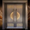 Chinese Double Copper Exterior Door,Main Door Model,Copper Gate Door