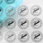 Custom 3d Label Tags Electroforming Thin Nickel Metal Plates Brand Logo Sticker With Self Adhesive