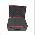 Professional oem aluminum case black abs foam tool case