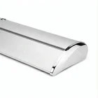 aluminum teardrop broad base roll up banner stand