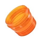 12W LED Emergency Beacon Flashing Amber Mini Revolving Warning Light 12V With Magnetic base