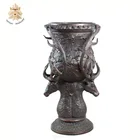 Bronze vase sculpture metal craft Flower Pot NT-BS407