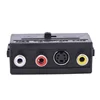1 x 21 Pins SCART Male Plug To 3 RCA Female AV TV Audio Video Connector Adaptor Converter