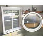 Safety glass window round that open windows for sale