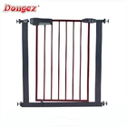 High quality pressure mounted gate Metal door and fence baby safety gate