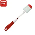 Hot Selling Bpa Free nylon head PP handle Plastic long handle Water Cup Baby Milk Bottle Brush