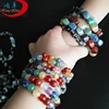 New sale semi precious stone Chakra jade bracelet for wholesale